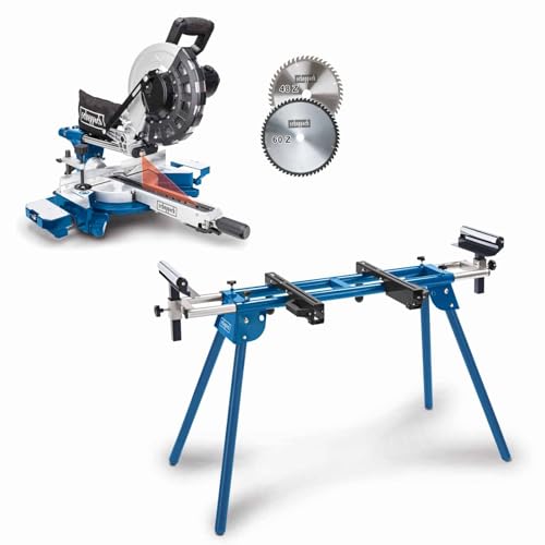 Scheppach HM254 Kappzugsäge mit Softstart und Laserfunktion