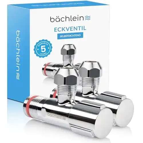 Eckventil Bächlein Universal selbstdichtend 2er Set 1/2 Zoll