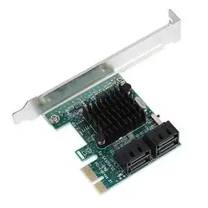 Raid-Controller Vbestlife PCI-E zu SATA 3.0 Erweiterungskarte 4-Port