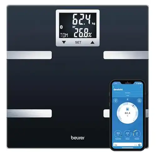 Beurer BF 720 Diagnosewaage mit Bluetooth und Körperanalysefunktionen