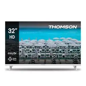 Thomson 32 Zoll Fernseher LED HD in Weiß mit Triple-Tuner und HDMI
