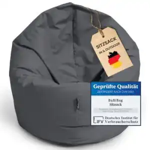 Bubibag Sitzsack 2in1 für Kinder und Erwachsene