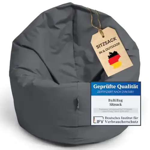 Bubibag Sitzsack 2in1 für Kinder und Erwachsene
