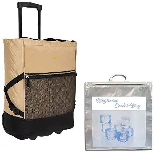 Punta Einkaufstrolley faltbar mit Kühltasche und Aluminiumstange