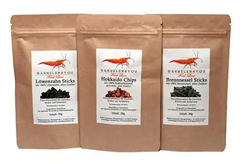 Garnelenfutter GARNELEN4YOU Feed Line Allrounder Bundle
