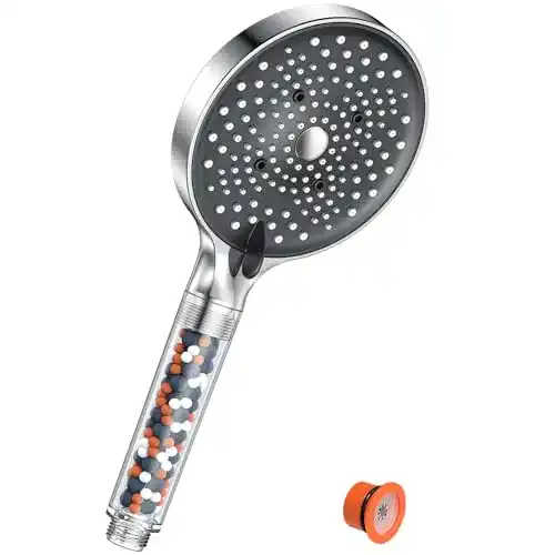 Duschkopf mit Kalkfilter von YEAUPE PRO – Wassersparend und Druckerhöhend