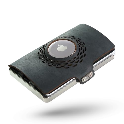 I-Clip Geldbörse aus Edelstahl für Apple AirTag mit austauschbarer Geldklammer