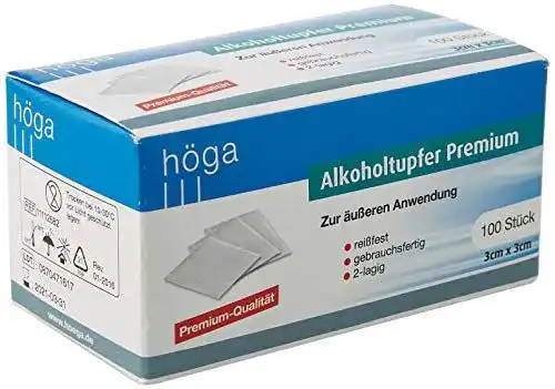 Alkoholtupfer Höga-Pharm Premium zur äußeren Anwendung
