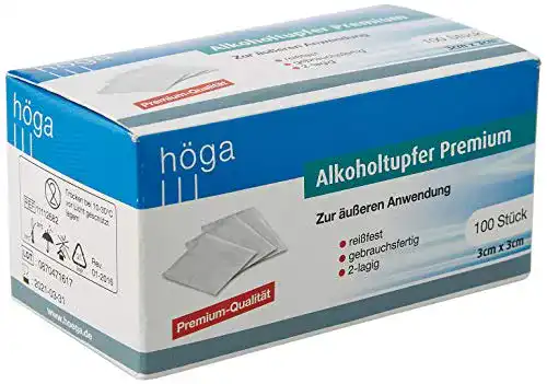 Alkoholtupfer Höga-Pharm Premium zur äußeren Anwendung