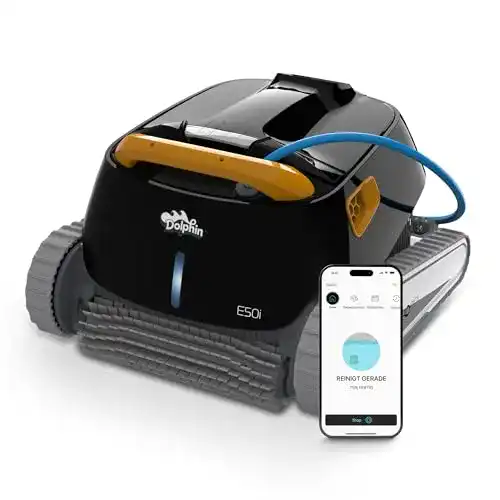 Poolroboter Dolphin E50i Automatischer Poolreiniger für Wände und Böden
