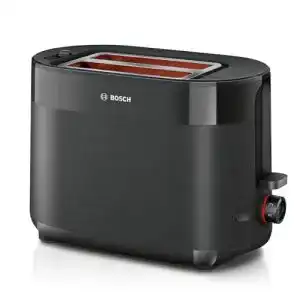 Bosch Kompakt Toaster MyMoment TAT2M123 mit Brötchenaufsatz und Auftaufunktion