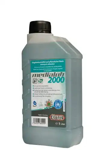 Bio-Sägekettenöl Kettlitz-Medialub 1 Liter – Biologisch abbaubares Kettenöl
