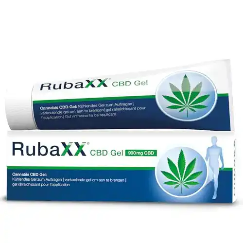 Hanfsalbe Rubaxx Cannabis CBD Gel 120 ml hochdosiert und THC-frei