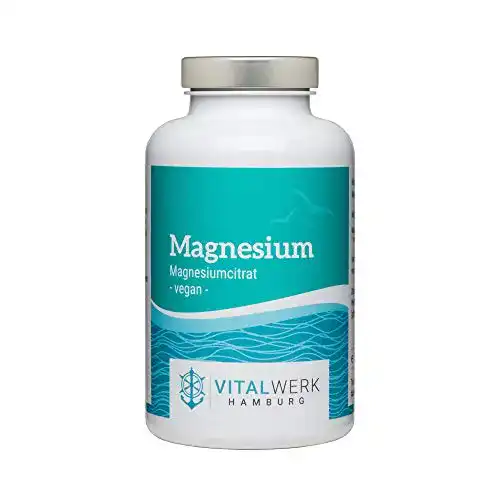 Magnesiumcitrat Vitalwerk Hamburg 180 vegane Kapseln