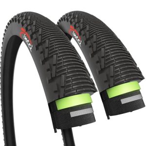 Fahrradreifen 26 Zoll Fincci Paar 26×1.95 Zoll 53-559 für Hybridräder