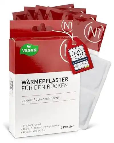 Wärmepflaster N1 für den Rücken – Schmerzlinderung bei Rückenschmerzen