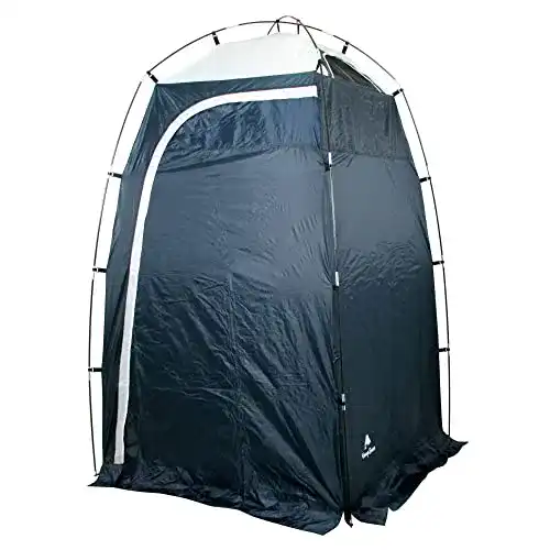 Duschzelt CampFeuer 130 x 130 x 210 cm mit 1500 mm Wassersäule