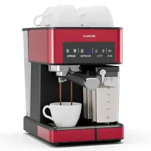 Klarstein Arabica Comfort Espressomaschine mit Milchaufschäumer