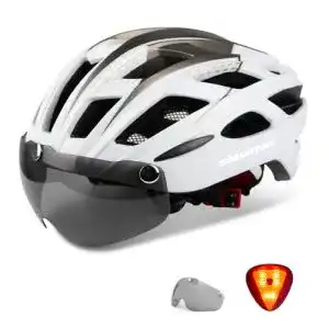Rennradhelm Shinmax mit Visier für Herren und Damen