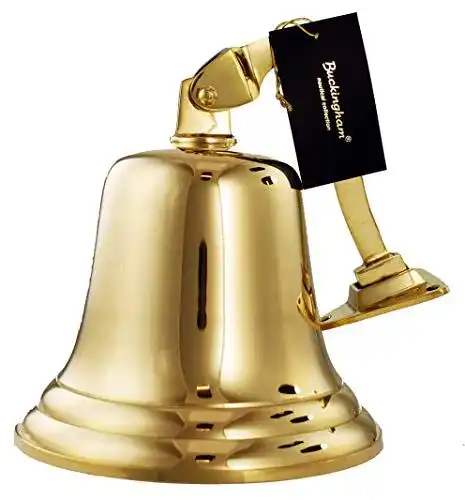 Schiffsglocke Nagina International Buckingham 17,5 x 22,5 cm