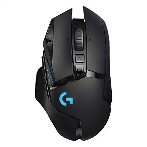Gaming Maus Logitech G 502 Lightspeed kabellos mit HERO 25K DPI