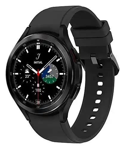 Samsung Galaxy Watch4 Classic Smartwatch mit drehbarer Lünette
