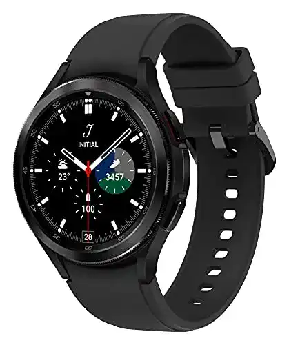 Samsung Galaxy Watch4 Classic Smartwatch mit drehbarer Lünette