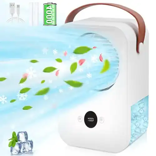 Mobile 12V Klimaanlage Audor mit Aromatherapie und Sprühfunktion