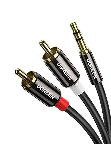 Audiokabel Ugreen Klinke auf Cinch 3,5mm Stereo Kabel