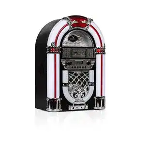 Auna Arizona Jukebox Retro-Stereoanlage in Noir