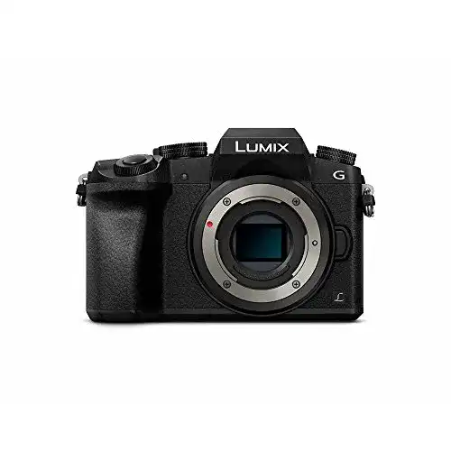 Panasonic Lumix G DMC-G70EG-K Systemkamera mit 16 Megapixeln