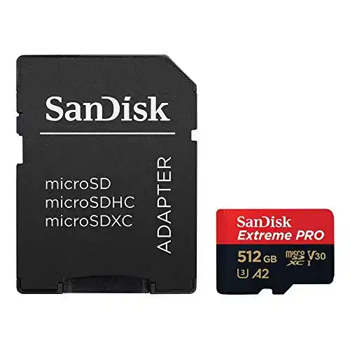 SanDisk Extreme Pro 512 GB microSDXC Speicherkarte