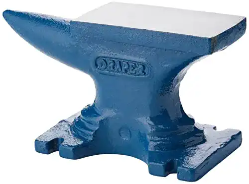 Amboss Draper 35481 aus Gusseisen mit Horn, 4,5 kg