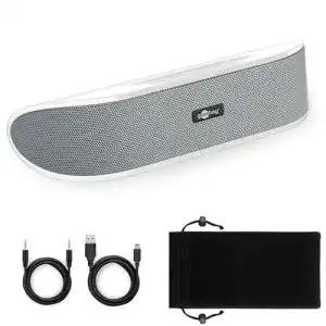Goobay 95122 PC-Soundbar Stereo Lautsprecher 6W für TV und PC