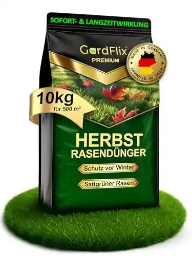 Herbstrasendünger Gardflix Langzeitwirkung 10 kg für 500 m²