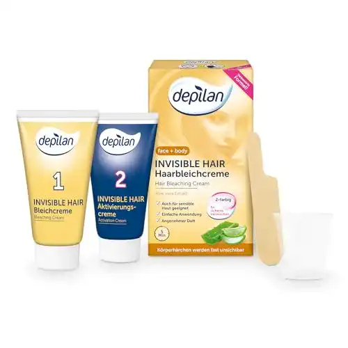 Bleichcreme Depilan für Gesicht und Körper 2x 50ml
