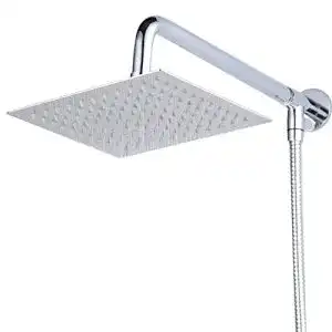 Duschkopf Regendusche Hiendure 8 Zoll quadratisch aus Edelstahl