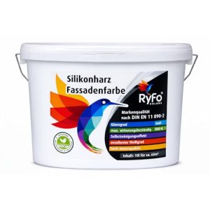 Silikonharzfarbe Ryfo Colors 10l für Fassaden