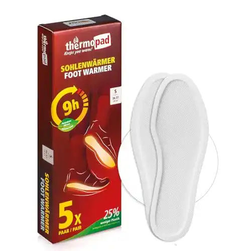 Wärmesohle Thermopad Sohlenwärmer – 5, 10 oder 30 Paar