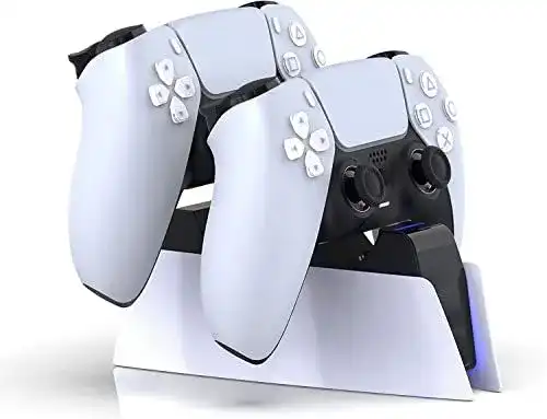 Lioncast Ladestation für PS5 Controller Schnelles Laden und LED-Anzeige