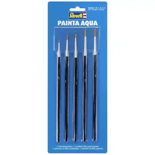 Modellbau Pinsel Revell 39624 Aqua Kunstfaserpinsel im Vergleich