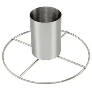 Hähnchenbräter COM-FOUR ® aus Edelstahl, Hähnchengriller