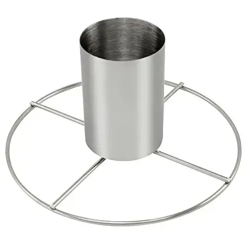 Hähnchenbräter COM-FOUR ® aus Edelstahl, Hähnchengriller