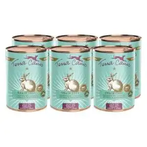Terra Canis Hundefutter mit Kaninchen, Zucchini und Aprikose