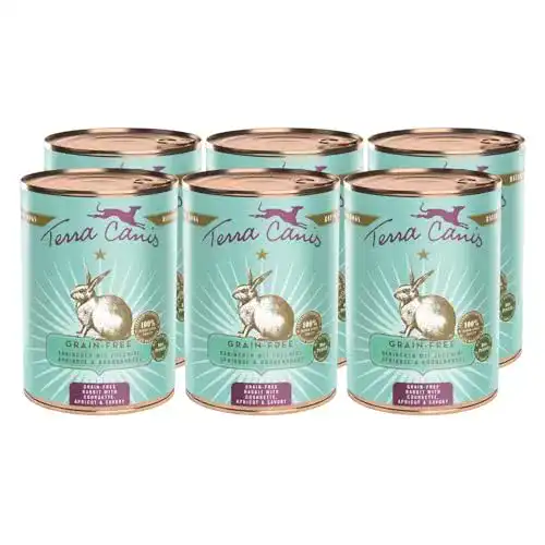 Terra Canis Hundefutter mit Kaninchen, Zucchini und Aprikose