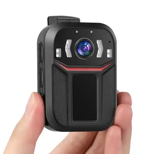 Bodycam Spikecam Polizei-Körperkamera mit 64 GB Speicher