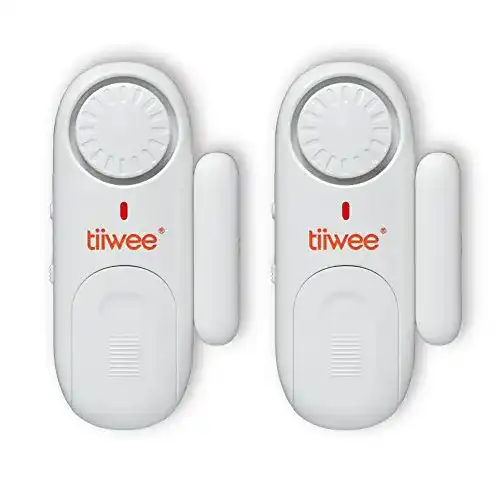 Tiiwee Fensteralarm und Türalarm 120 dB Einbruchschutz 2er Set