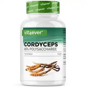 Cordyceps Vit4ever Pilz 180 Kapseln mit 650 mg CS-4 Extrakt