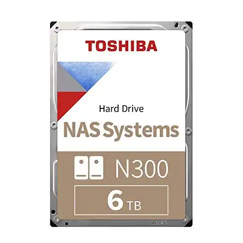 Toshiba 6TB N300 NAS 3.5 Zoll SATA Festplatte