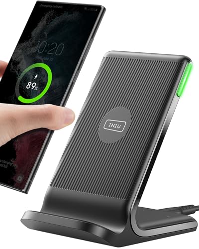 Handy-Ladestation INIU Wireless Charger Stand 15W Qi zertifiziert